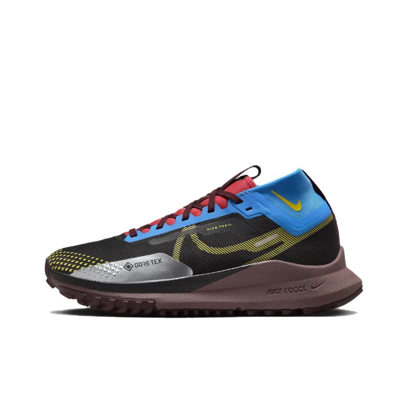 Nike React Pegasus Trail 4 Gore Tex Black Vivid Sulfur Women's-0