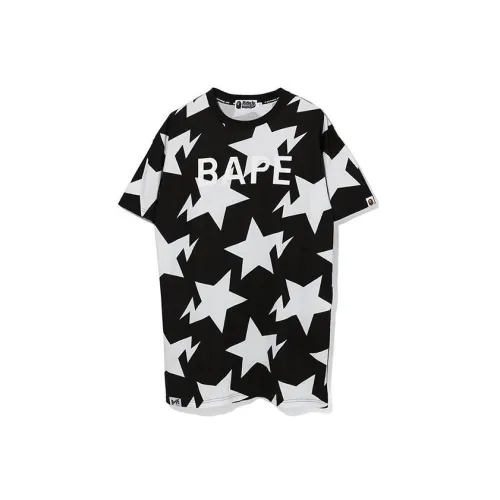 A BATHING APE Short-Sleeved Dresses Women's