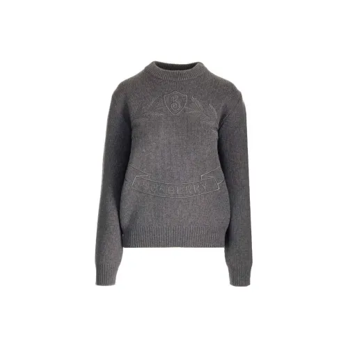 Burberry Sweaters Women's Dark Gray