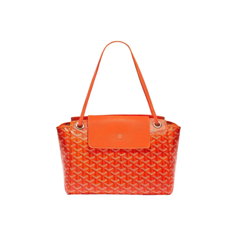 GOYARD Rouette Canvas With Leather One Shoulder Handbag Trumpets Women's 11 Colors-45