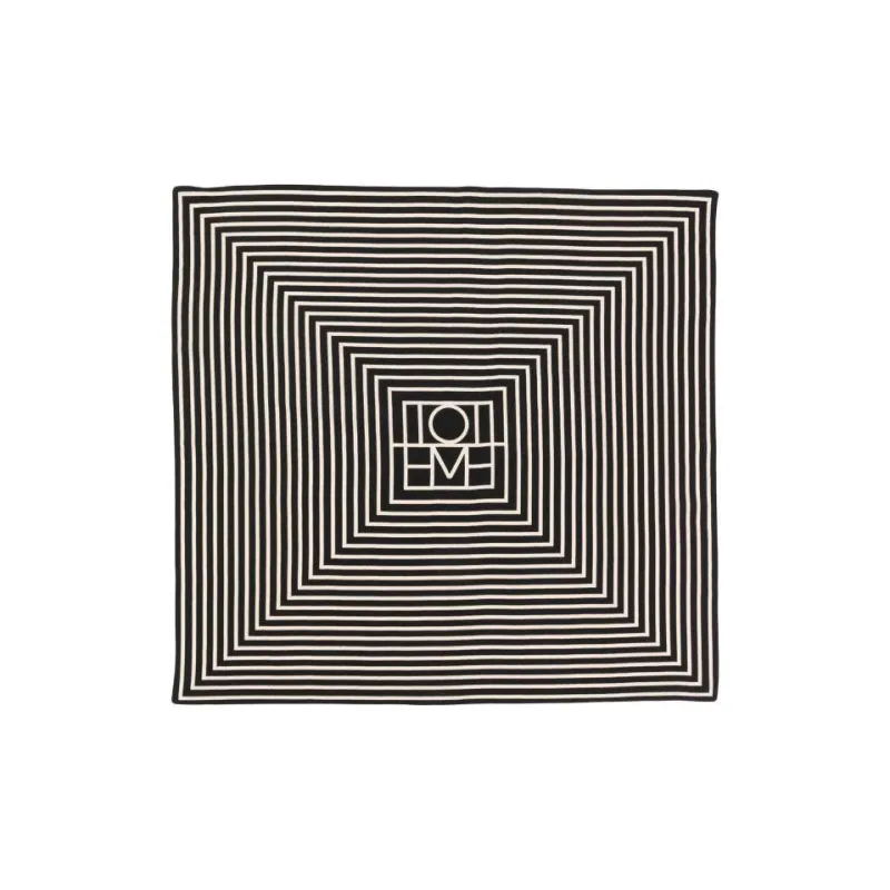TOTEME Signature Monogram Silk Scarf-1