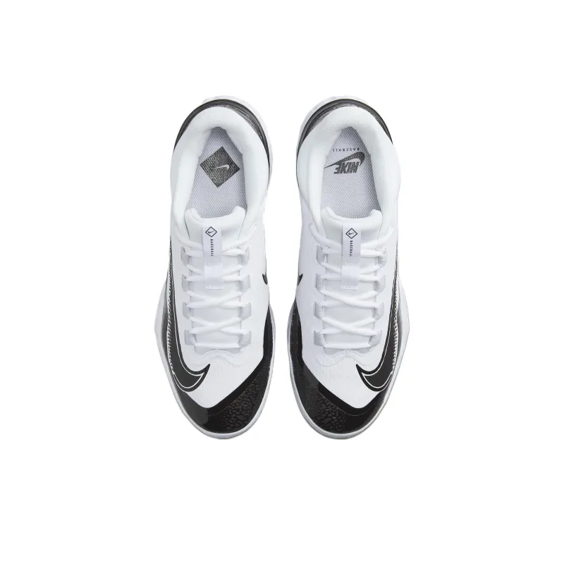 Nike Alpha Huarache Elite 4 Low Mcs 'White Black'-3