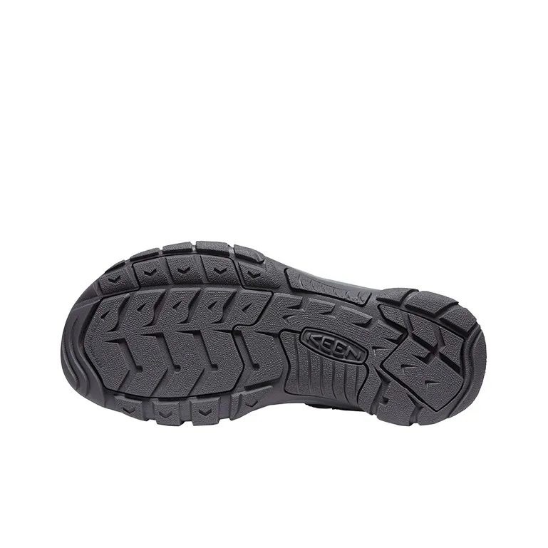 KEEN Newport H2 Breathable And Wear resistant River Trekking Shoes Men's Gray Blue-4