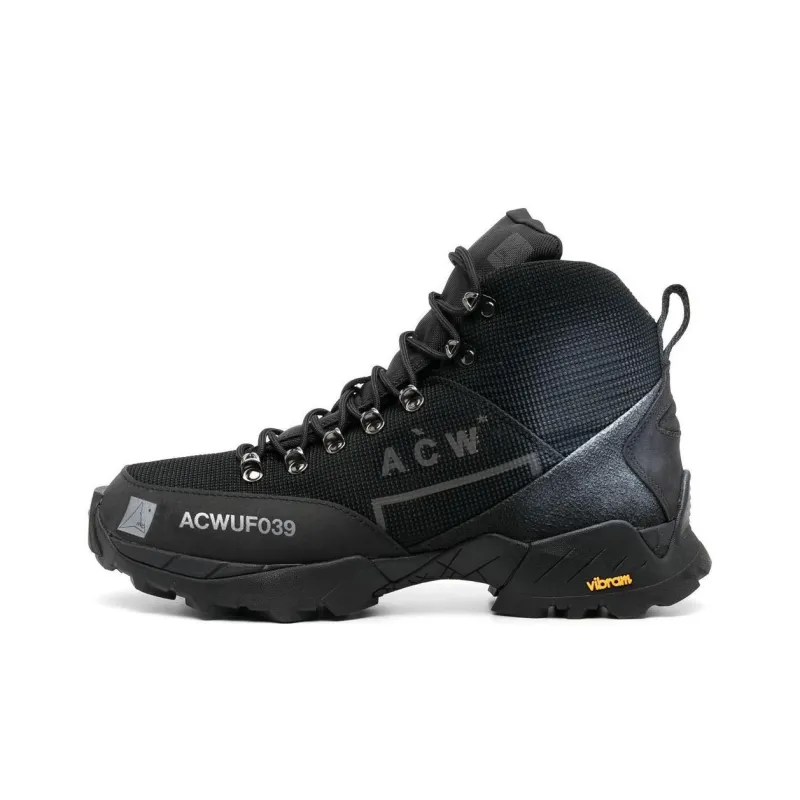 A-COLD-WALL* Logo-print Mesh High-top Sneakers-0