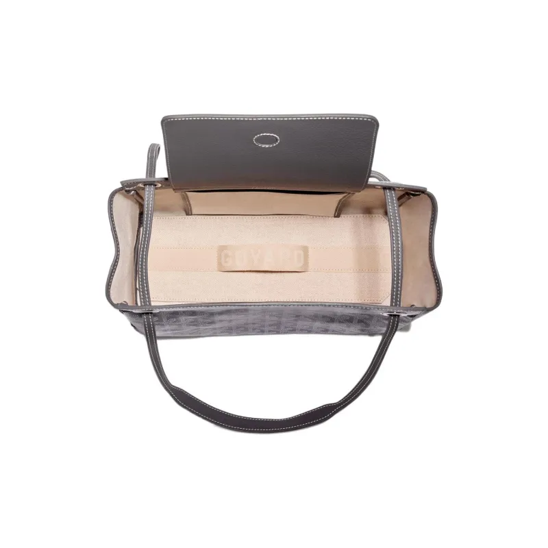 GOYARD Rouette Canvas With Leather One Shoulder Handbag Trumpets Women's 11 Colors-4