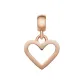 Cut-Out Metal Heart Pendant