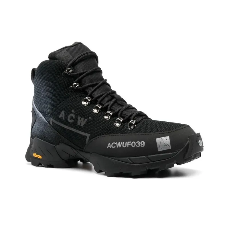 A-COLD-WALL* Logo-print Mesh High-top Sneakers-1