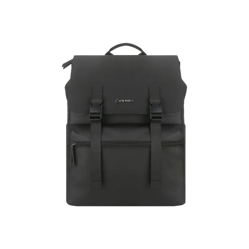 Diplomat Fabric Backpack Large Size Men's Black-0
