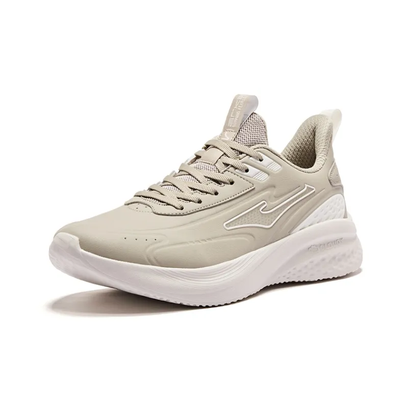 Erke Mingyou Low Top Running Shoes Men's Warm Mist Gray-2