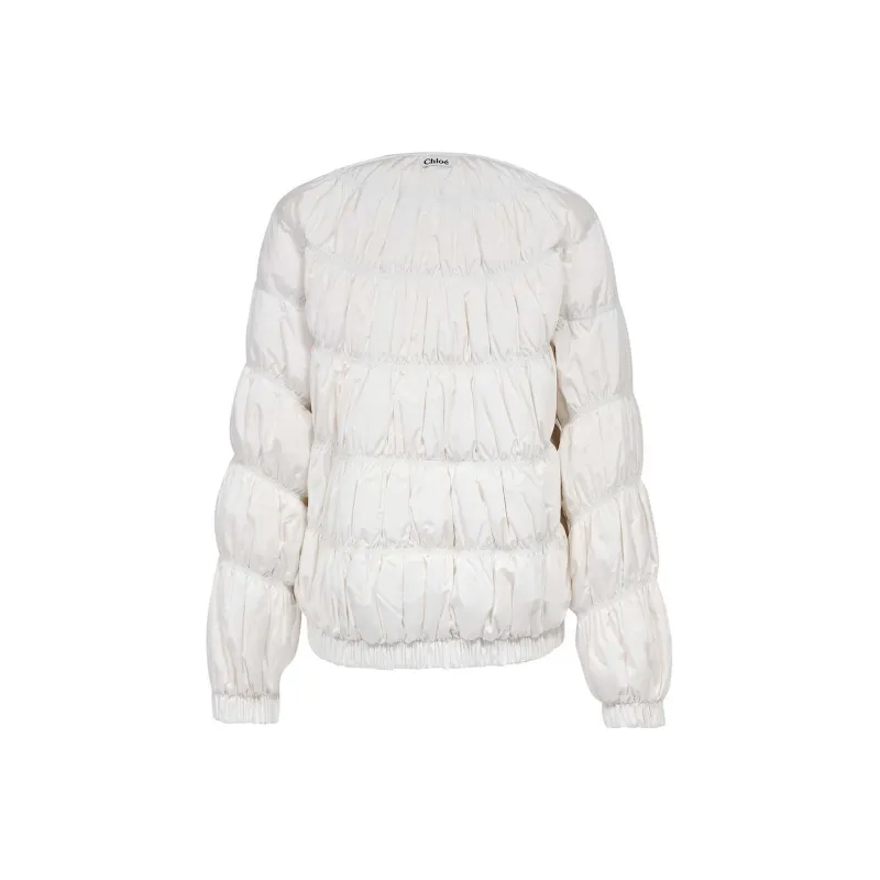 Chloé Textured Puffer Jacket-1