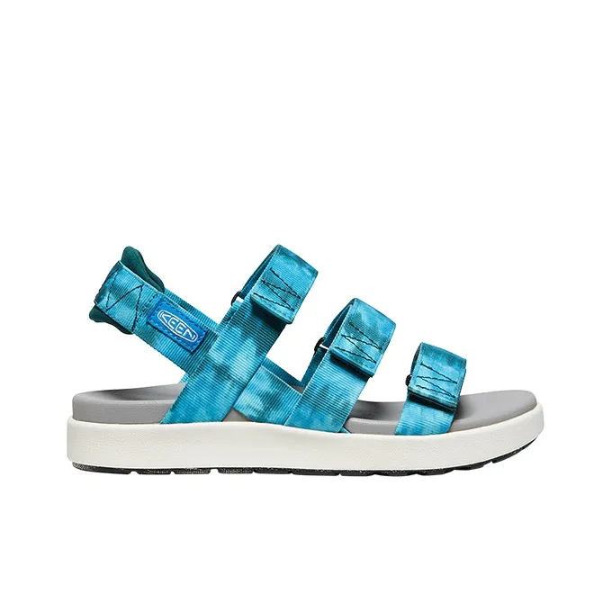 KEEN Elle Backstrap Beach Sandals Women's Tie Dye Turquoise-1