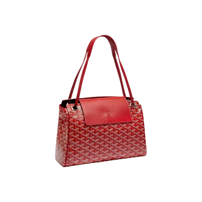 GOYARD Rouette Canvas With Leather One Shoulder Handbag Trumpets Women's 11 Colors-56