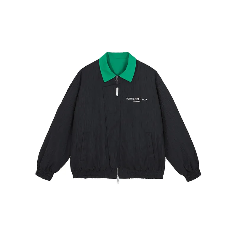 FORCEREPUBLIK Jackets Unisex Black-1
