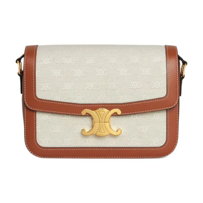 CELINE Triomphe Shoulder Bags-0