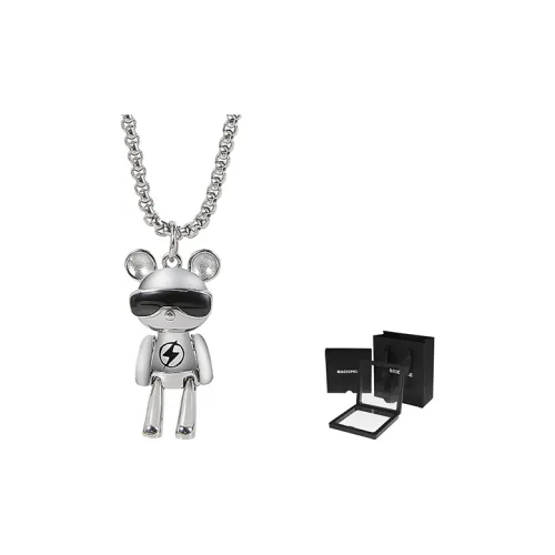 MAGICPOLE Necklaces Unisex Lightning Cool Bear Necklaces