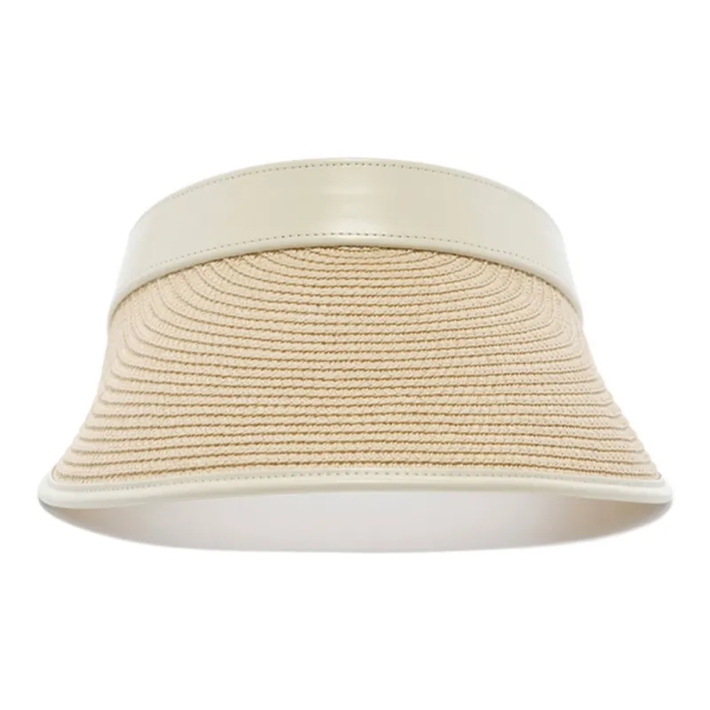 LI NING 1990 Classic Collection Sun Protection Hats Women's Camel & Khaki & White-1