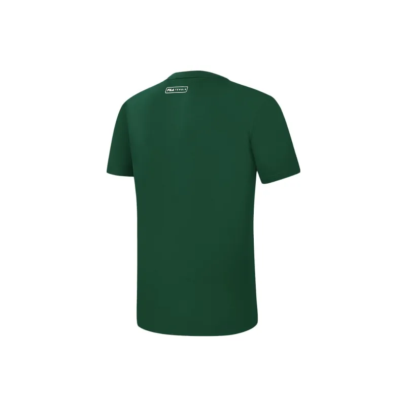 FILA Set in Sleeve T Shirt Men's Pine Green-1