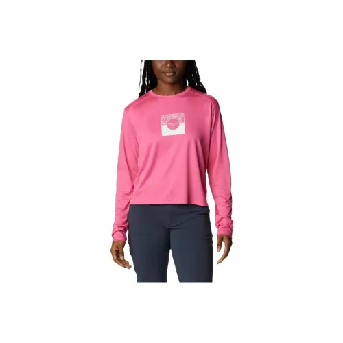 Columbia T-Shirts Women's Pink