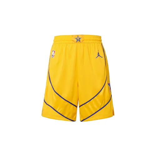 Jordan Basketball Shorts Men Yellow