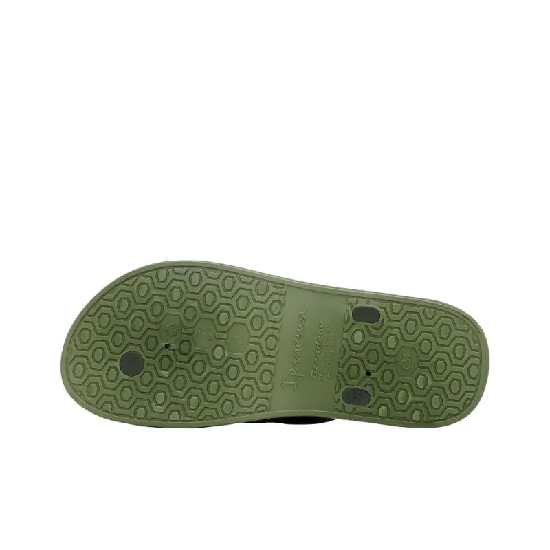 Ipanema Abrasion Resistant Flip Flops Men's Green-5