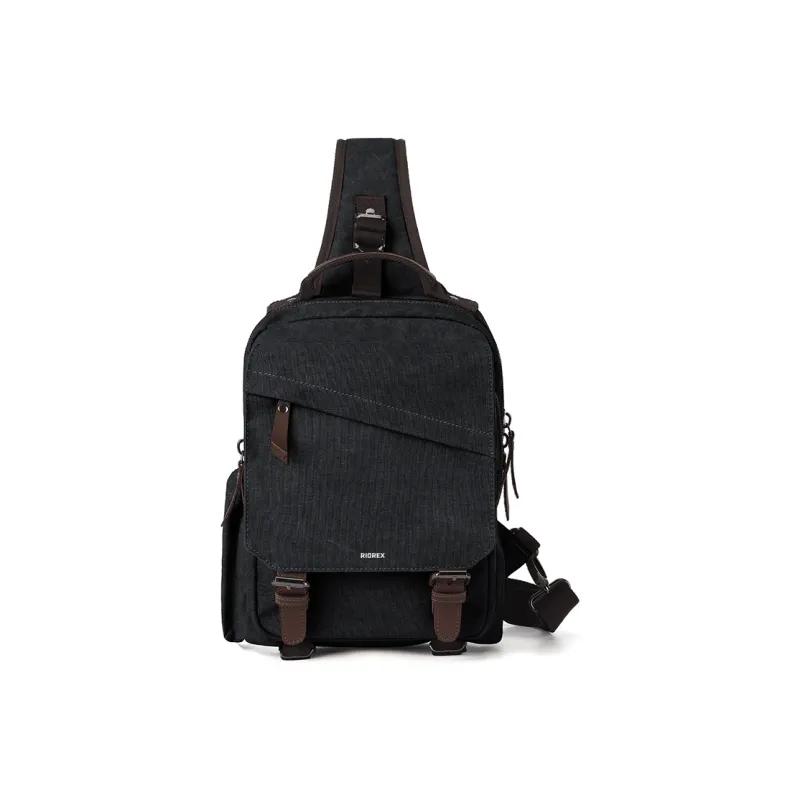 RIOREX Washable Canvas Denim Canvas Bag Crossbody Bag Shoulder Bag Sling Bag Handbag Large Size Men's Multicolor-1