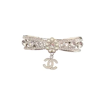 CHANEL Brooches Women's Silver