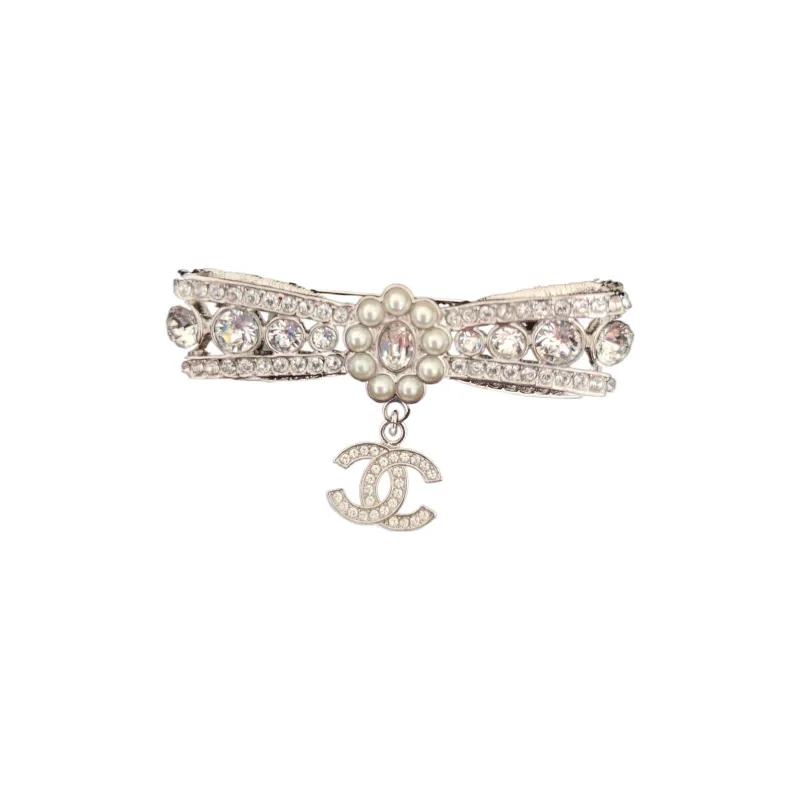 CHANEL Brooches Women's Silver-0