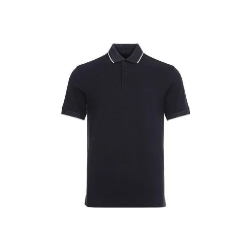 Ermenegildo Zegna Polo Shirts Men Black