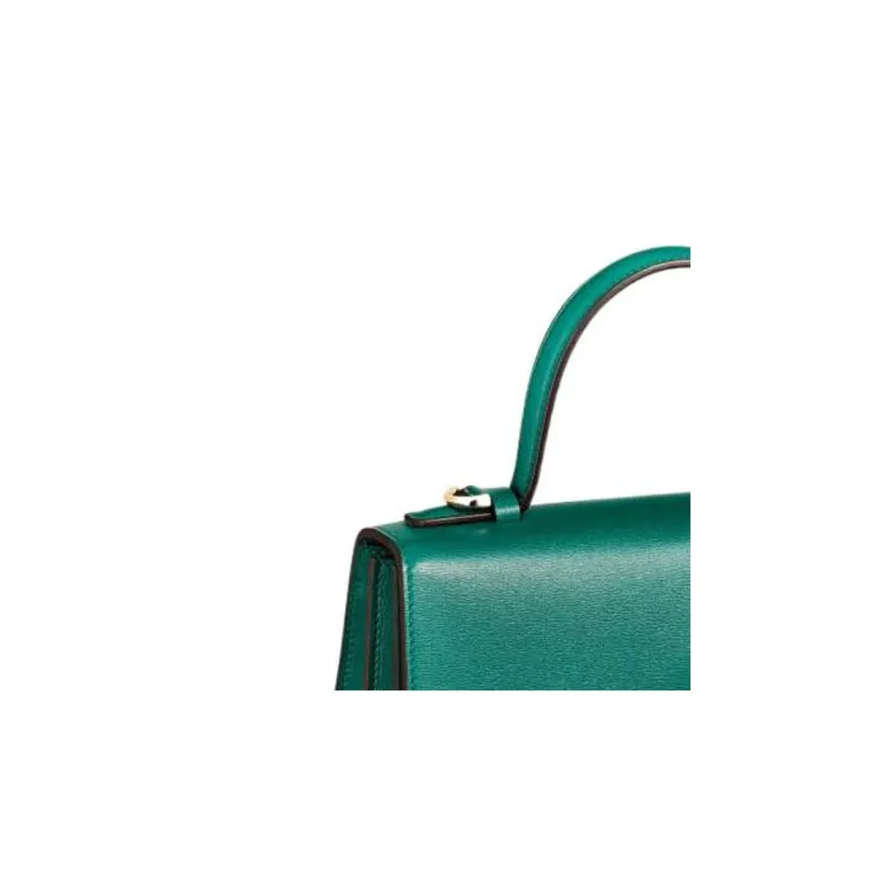 CARTIER Panthère De Cartier Calfskin Shoulder Bag Crossbody Bag Handbag Small Size Women's Green-5