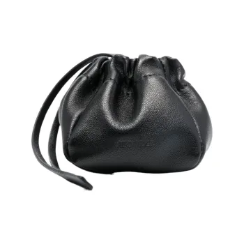JIL SANDER Logo Detailed Clutch Bag