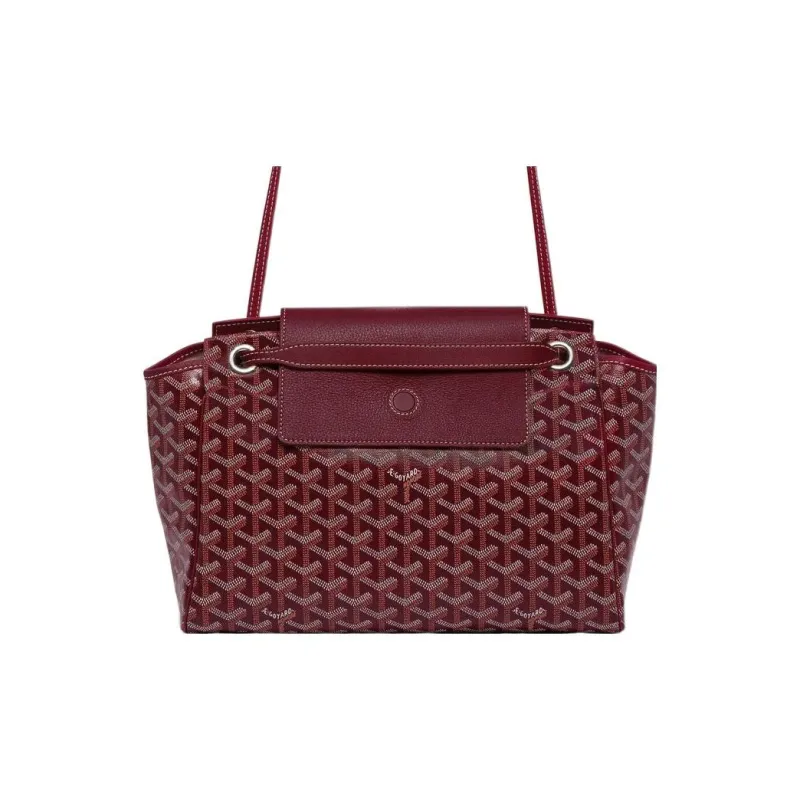 GOYARD Rouette Canvas With Leather One Shoulder Handbag Trumpets Women's 11 Colors-17