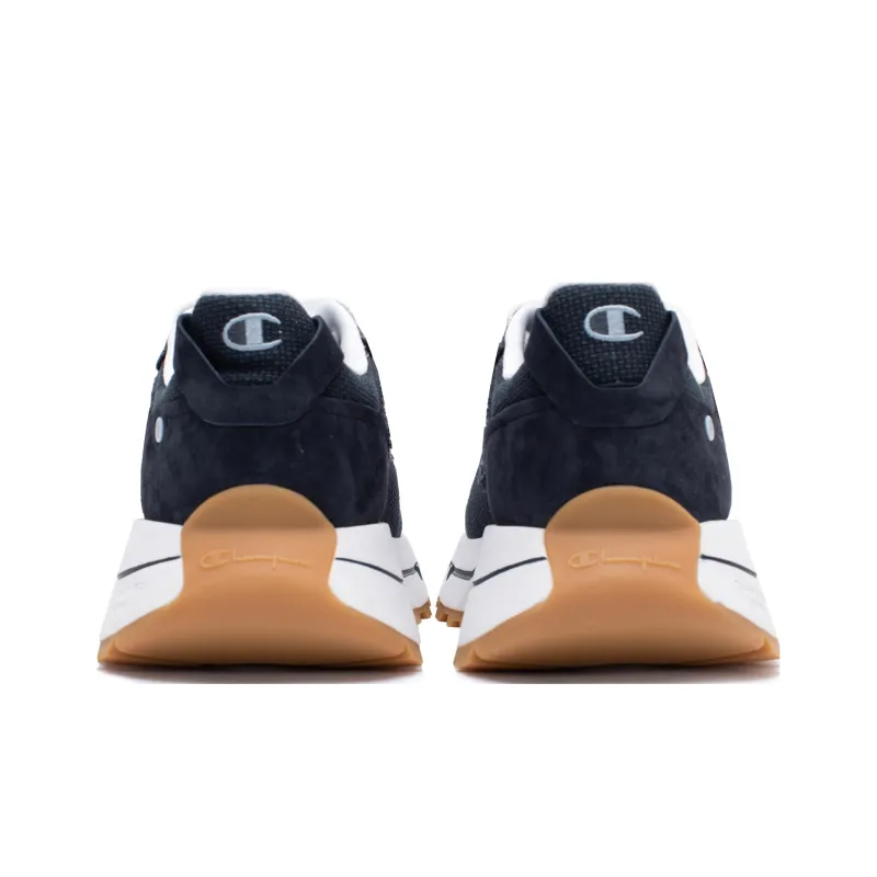Champion Anti Slip Wear Resistant Low Top Running Shoes Women's Dark Blue-3
