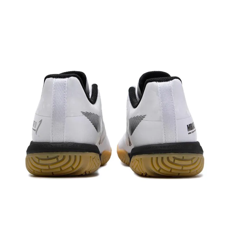 LiNing Shadow Speed Pro Anti-Slip Wear-Resistant Low-Top Badminton Shoes Unisex Black White-3