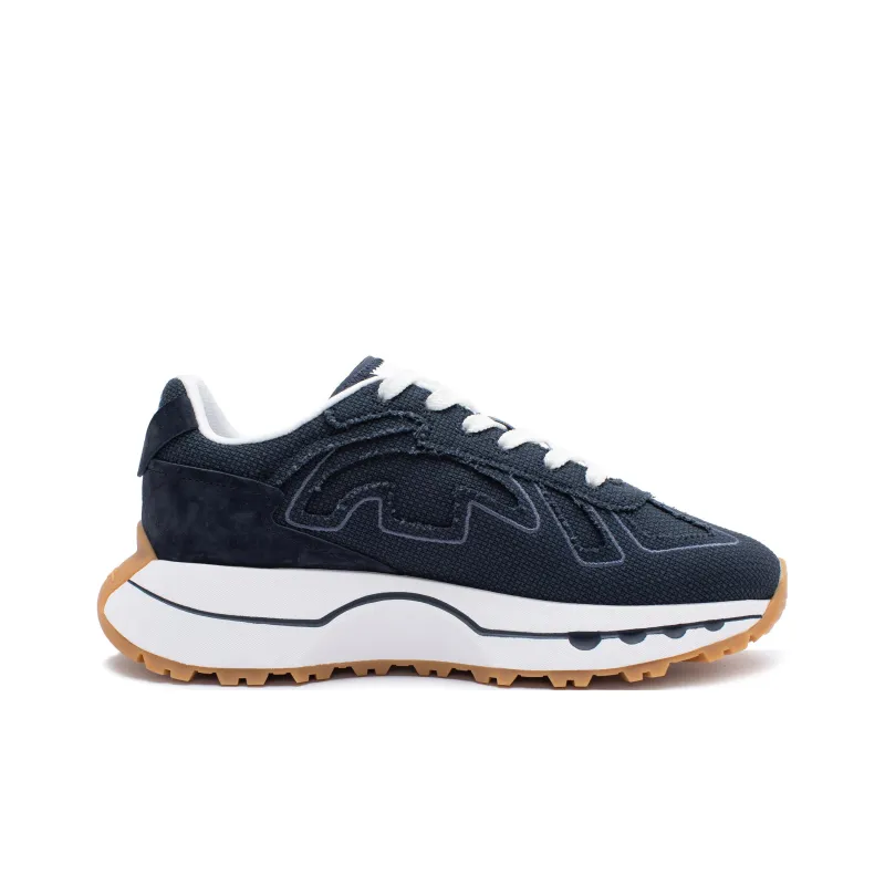 Champion Anti Slip Wear Resistant Low Top Running Shoes Women's Dark Blue-1