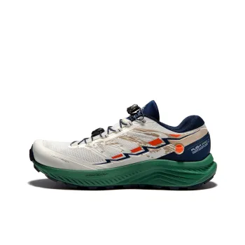 KAILAS FUGA Anti-Slip Wear-Resistant Breathable Support Low-Top Trail Running Shoes Men's Natural Unbleached/Navy Blue