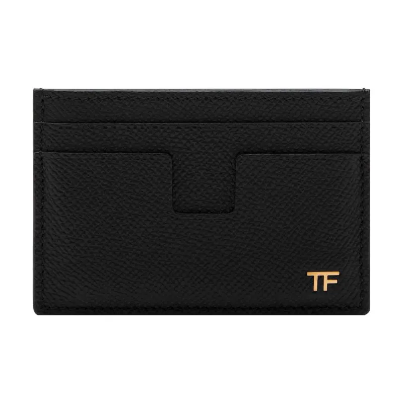 TOM FORD Logo Plaque Card Holder-0