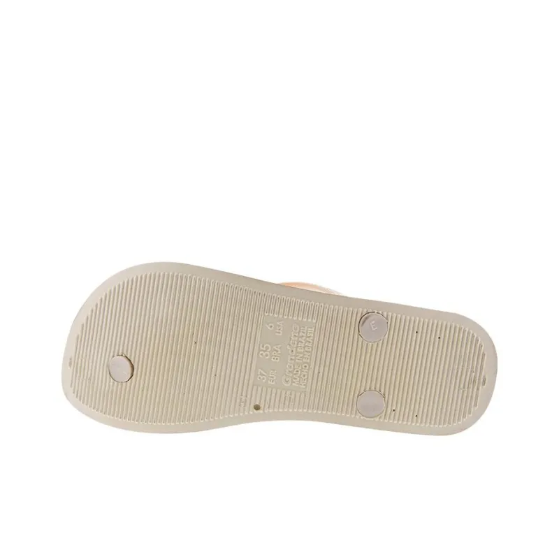 Ipanema Abrasion Resistant Flip Flops Women's Beige-5