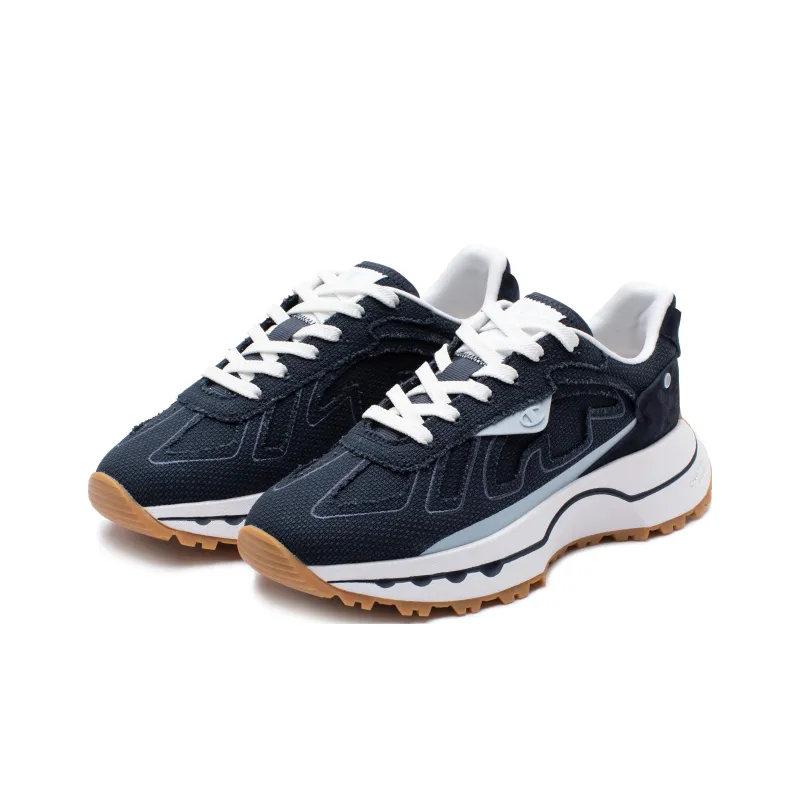Champion Anti Slip Wear Resistant Low Top Running Shoes Women's Dark Blue-2
