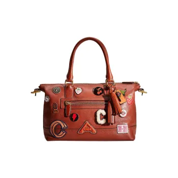 COACH Molly Leather Briefcases Handbags Women's Brown