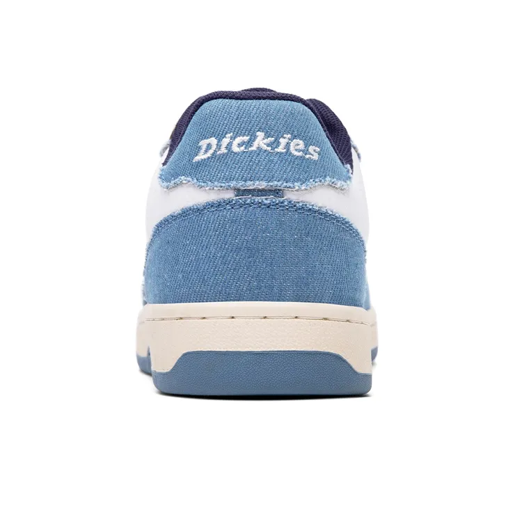Dickies Anti Slip Wear Resistant Low Top Skateboard Shoes Women's Light Blue-3