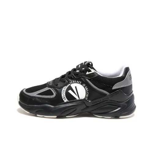 VERSACE JEANS Couture Casual Shoes Men Low-Top Black