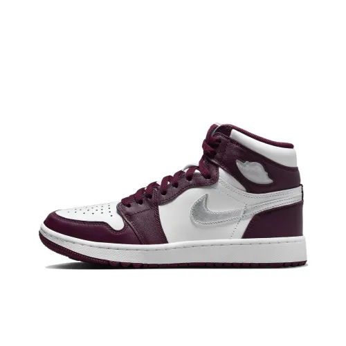 Jordan 1 Retro High Golf Bordeaux