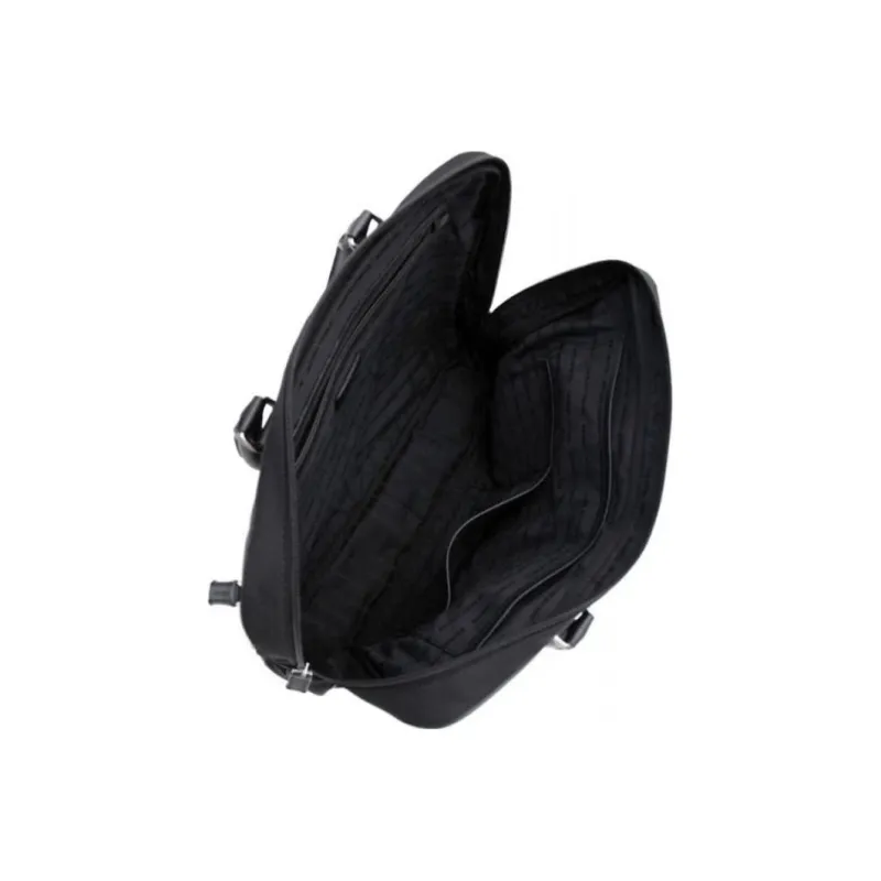 GIORGIO ARMANI Nylon Briefcase, Handbag Men's Black-3