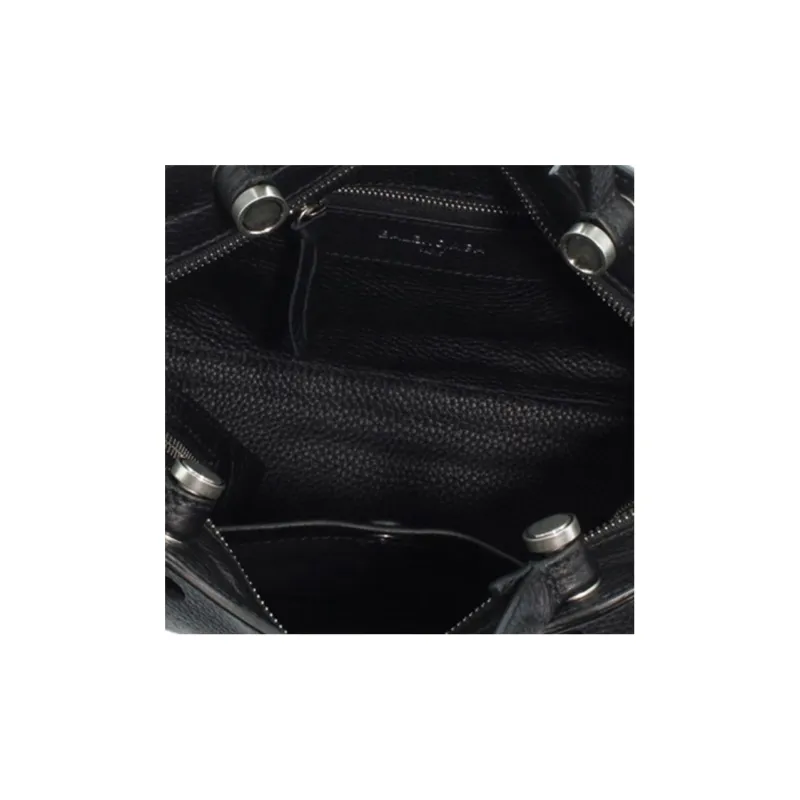 Balenciaga Neo Classic Cow Leather Biker Bag Shoulder Bag Crossbody Bag Handbag Small Size Women's Black-3