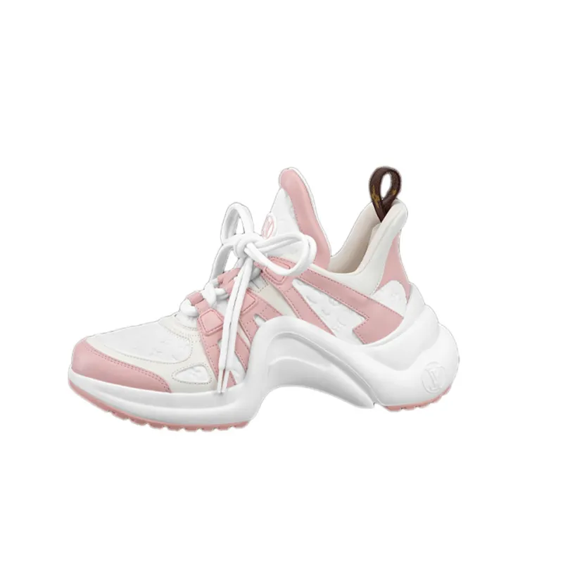 LOUIS VUITTON Lv Archlight Sneakers 'White Pink' Women's-0