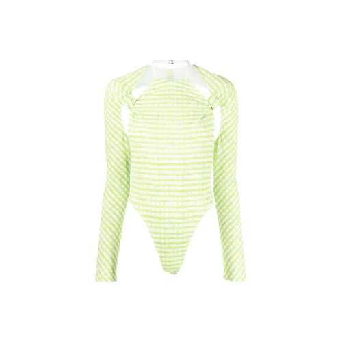 Jacquemus Bodysuits Women's Light Green