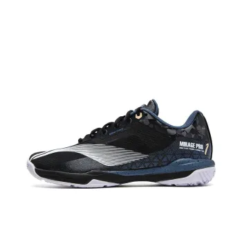 LiNing Shadow Speed Pro Slip Resistant Low Top Badminton Shoes Unisex Black