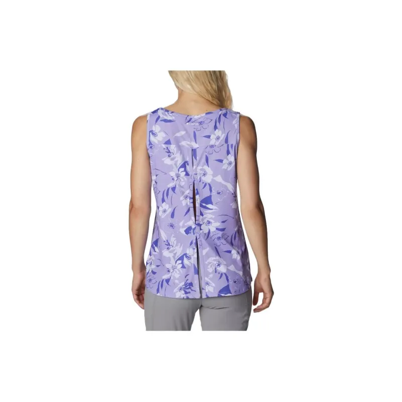 Columbia Tank Tops Women's Purple-1