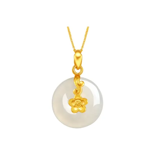 ZHOU LIU FU Hetian Jade Pendants Women's