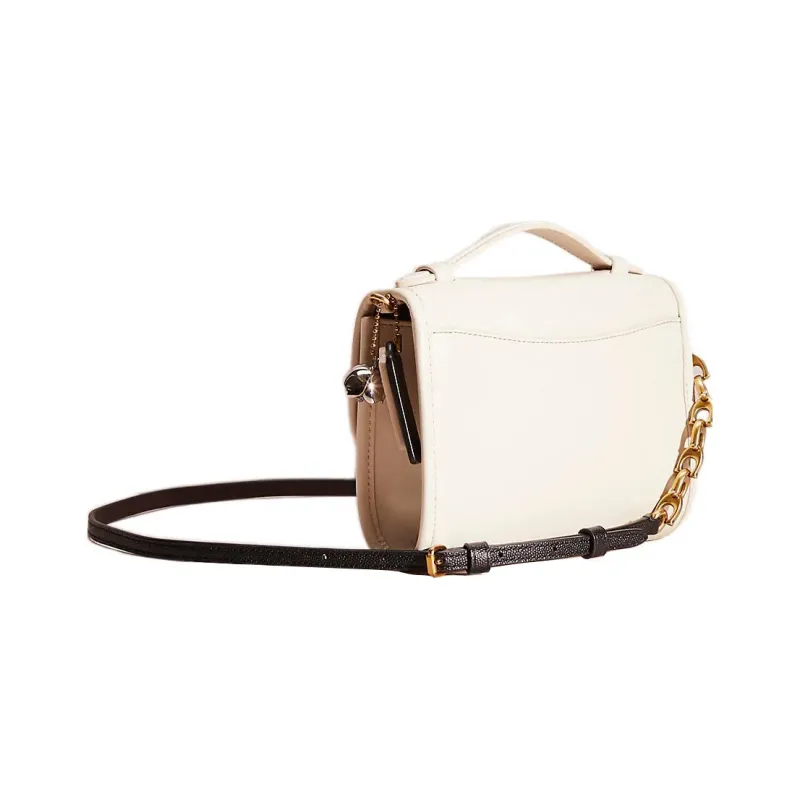 COACH Kip Leather Small Square Bag Crossbody Bag Shoulder Bag Women's White-1